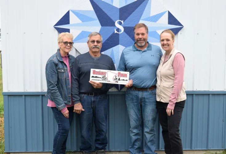Steubers recognized as century farm